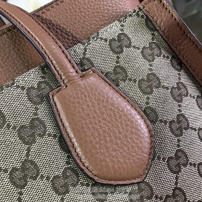 GUCCI 古馳男包 新款 370822 pvc配皮 GUCCI手提包 Gucci單肩包